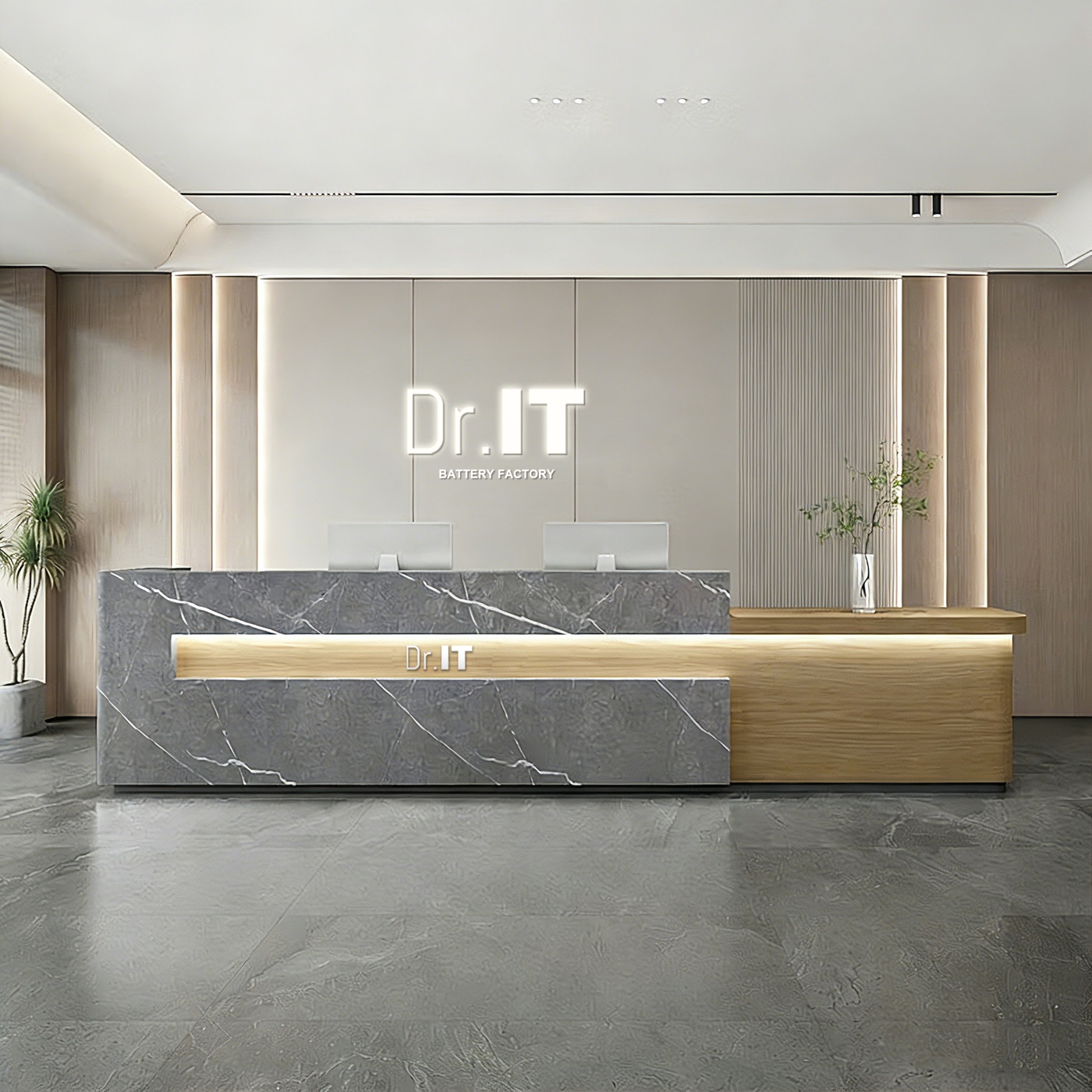 DoctorIT battery factory reception