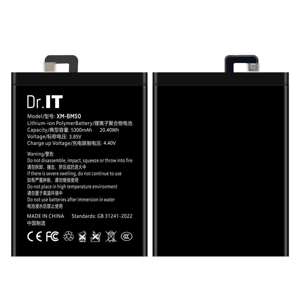 DoctorIT BM50 Replacement Battery Xiaomi